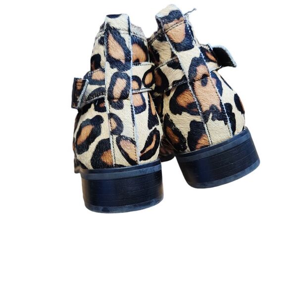 Blondo waterproof Tami leopard print ankle booties boots 7.5 - Picture 5 of 6